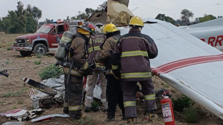 Accidente Aéreo en Puebla: Identifican Especialistas en Aviación a Bordo
