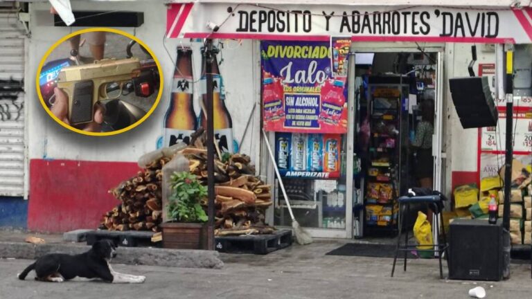 Robo frustrado en Monterrey: Cliente someten a ladrón con pistola de juguete