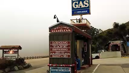 Gasolina supera los $9 por galón en Big Sur