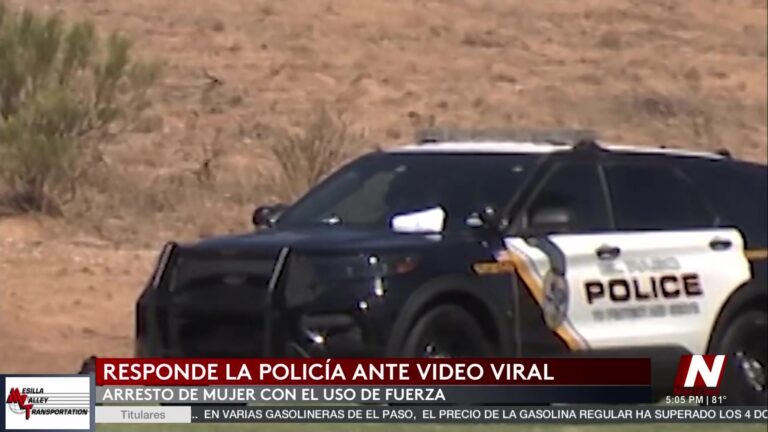 Arresto en El Paso: Vídeo Viral Desata Debate Sobre el Uso de la Fuerza
