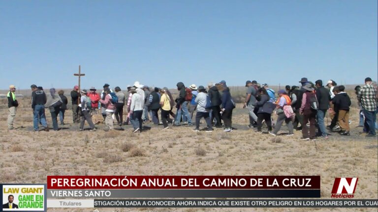 Fieles del Valle del Sur Reafirma su Fe a Través de la Peregrinación Vía Crucis