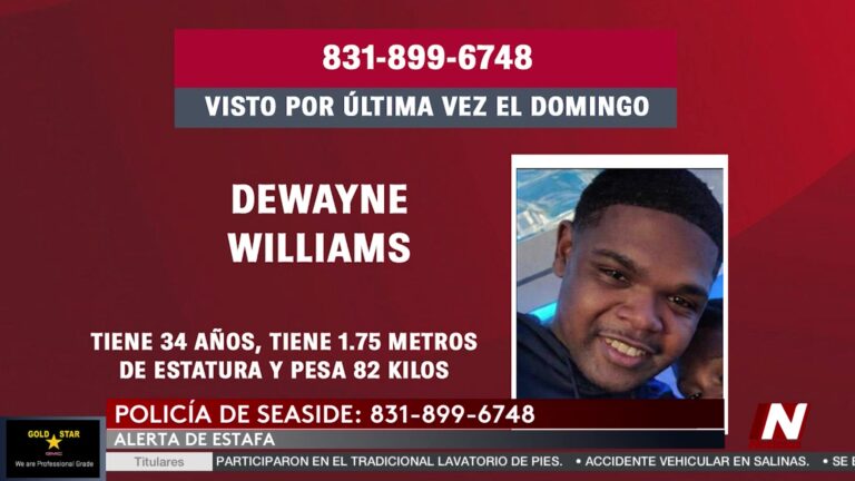 Desaparecido: Desaparición De Hombre En Seaside