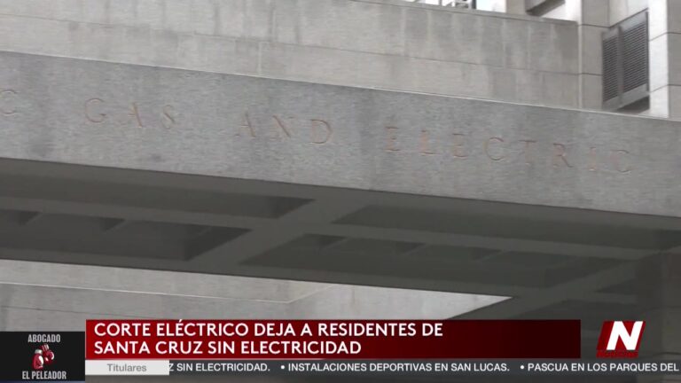 Corte Eléctrico Impacta Santa Cruz Durante la Semana Santa