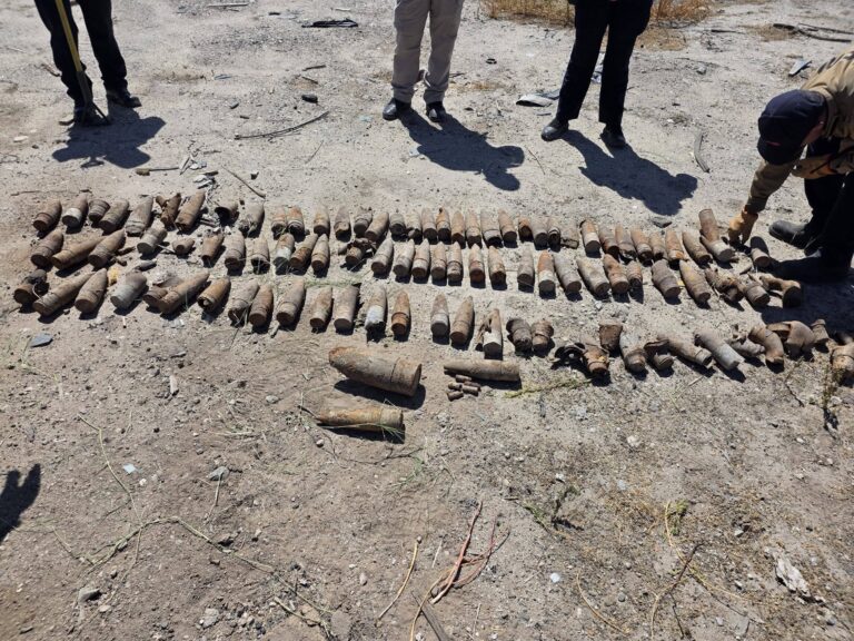 Descubren Más de 100 Municiones de Alto Calibre en Calexico: Impactante Hallazgo Cerca de Plaza García