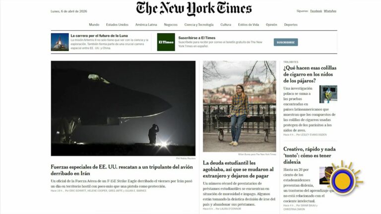 Portadas Del 6 De Abril: Lo Que Dicen Los Periódicos