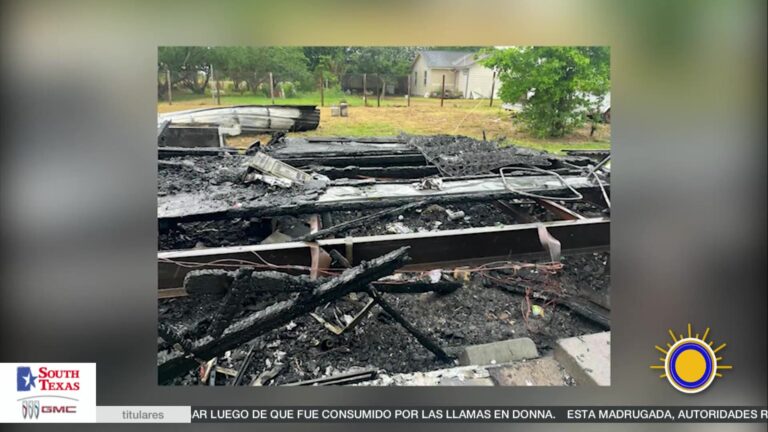 Impactante Incendio en Donna Deja a Madre y Cinco Hijos sin Hogar