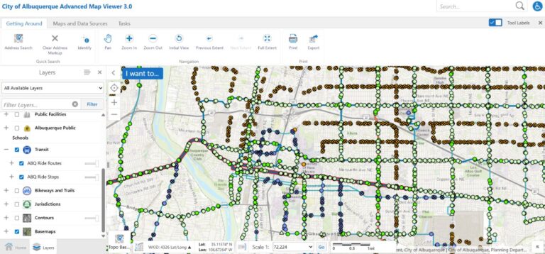 Advanced Map Viewer 3.0 Transforma el Acceso a Información Geográfica en Albuquerque