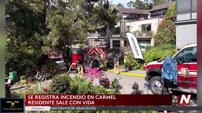 Incendio En Carmel: Daños Y Evacuación Exitosa