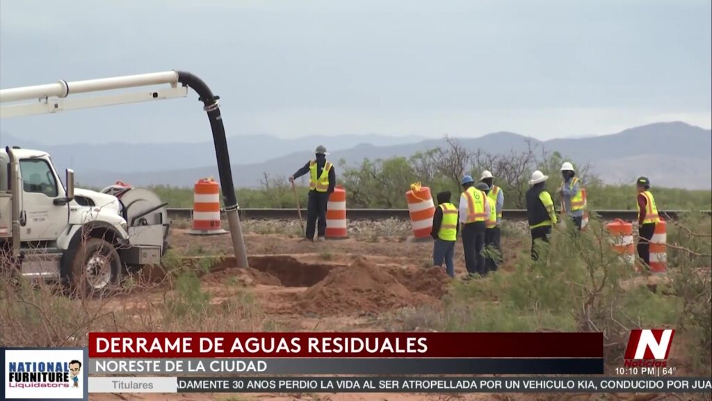 Fugas de Agua en El Paso Desatan Preocupación Ambiental