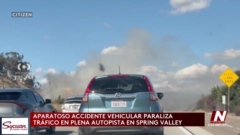 Trágico Accidente en Spring Valley Sacude a la Comunidad y Colapsa la Autopista 54