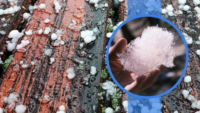 Impactante Granizo del Tamaño de Limones Causa Estragos en San Luis de la Paz