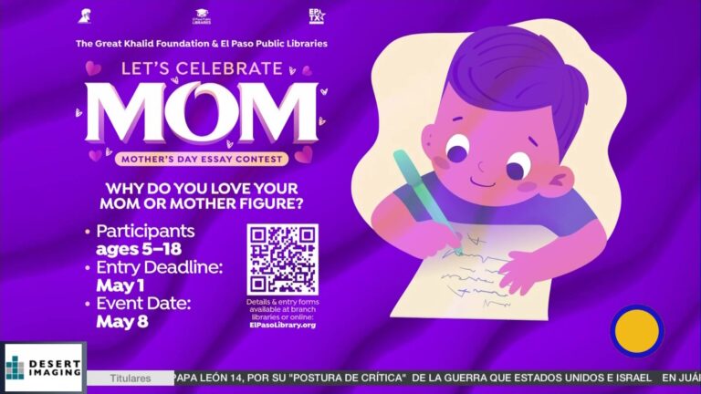 Concurso de Ensayos en El Paso Celebra las Figuras Maternas para Jóvenes Escritores