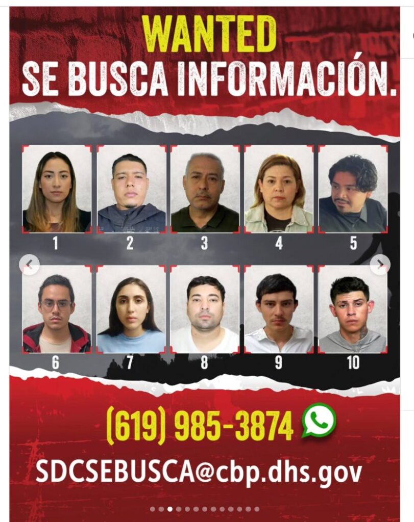 Despliegan campaña en Tijuana-San Diego contra supuestos traficantes de personas