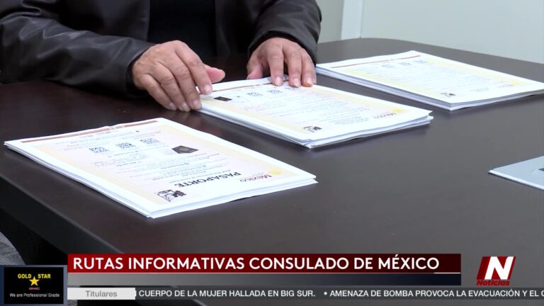 Consulado Móvil: Servicios Para Mexicanos En Salinas