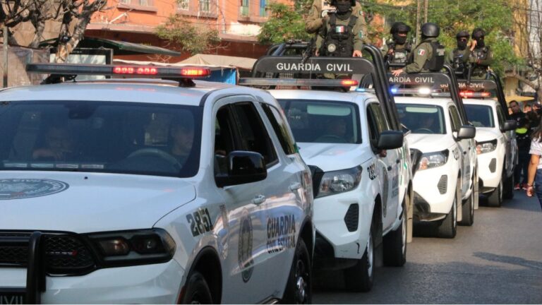 Villa de Reyes: Detención de 9 miembros del CJNG con armas y droga