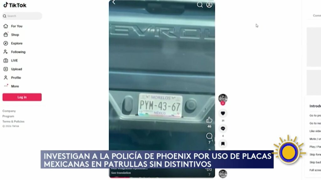 Confusión Policial en Texas por Uso de Placas Mexicanas en Vehículos Oficiales