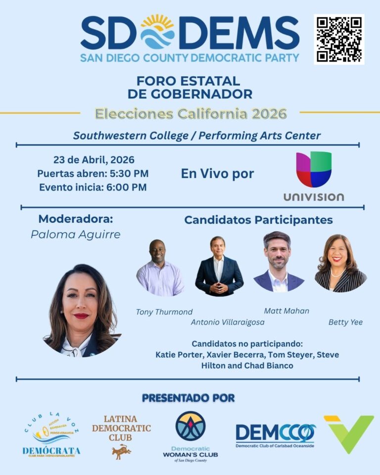 Chula Vista acoge el primer foro en español con candidatos a la gubernatura de California 2026