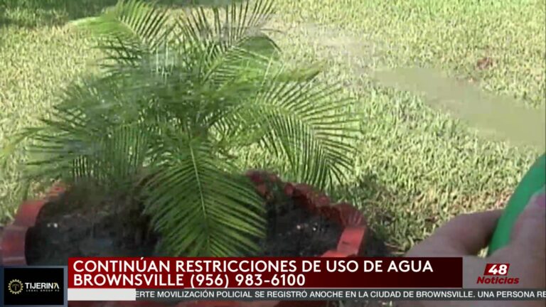 Brownsville Mantiene Restricciones por Sequía a Pesar de Recientes Lluvias