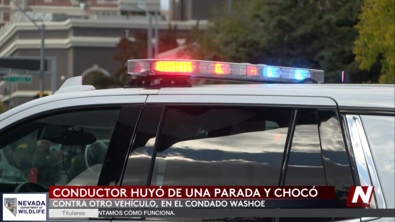 Impactante Accidente en Reno tras Persecución Policial Deja a Dos Personas Gravemente Heridas