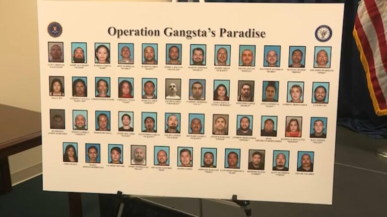 Operativo federal en California deja decenas de arrestos vinculados a la Mafia Mexicana