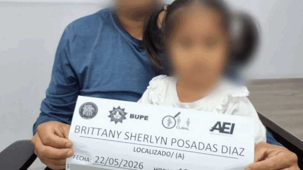 Niña Desaparecida en Tamaulipas Es Encontrada a Salvo en Monterrey
