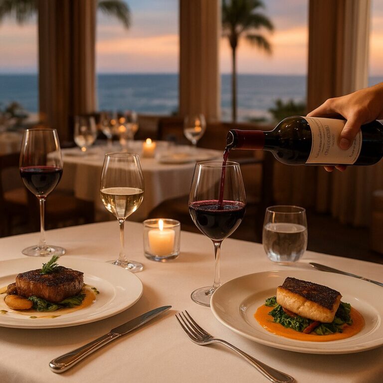 Cena de Vinos en Chart House con Cakebread Cellars