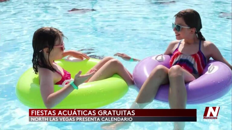Disfruta las Fiestas Acuáticas Gratuitas en North Las Vegas este Verano 2026