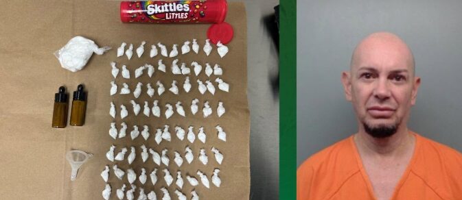 Arresto por drogas en Laredo: Sheriff detiene a un hombre por posesión de cocaína
