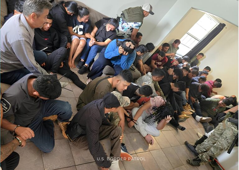 Redada Fronteriza en Laredo: Detienen a 41 Inmigrantes Indocumentados