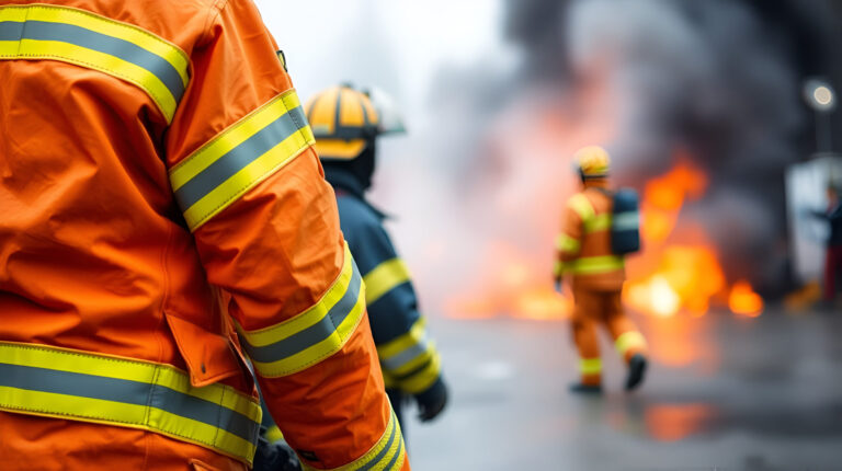 Voraz incendio destruye centro de distribución médica en Tracy y genera alerta por humo tóxico
