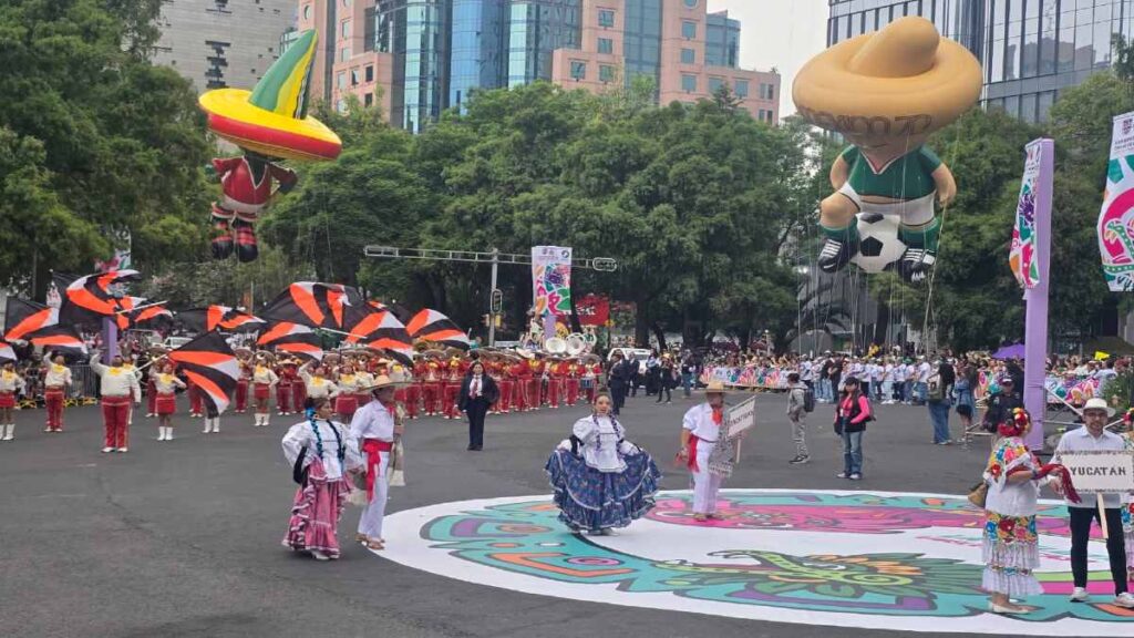 Gran Desfile Mundialista 2026 en CdMx: así se vivió la fiesta en Paseo de la Reforma