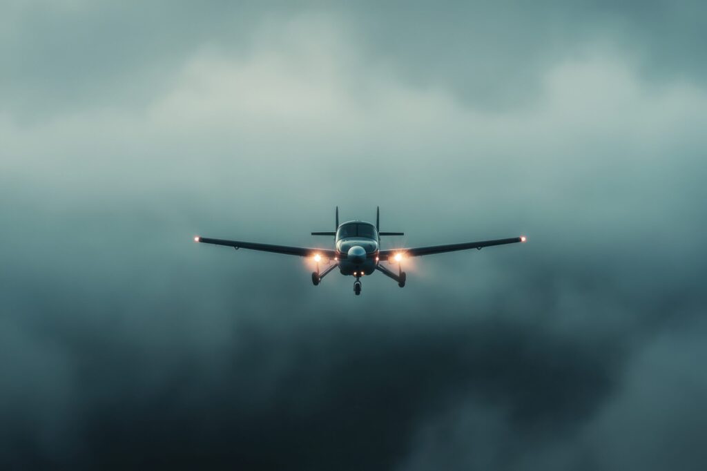 Avioneta realiza aterrizaje de emergencia por falla en el tren de aterrizaje en Hollister