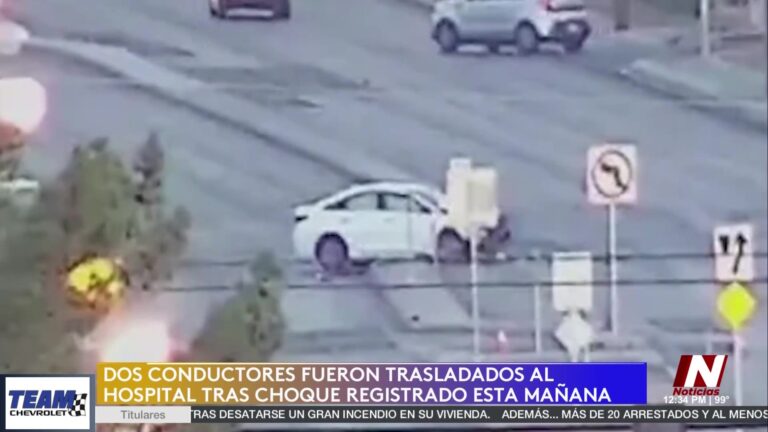 Accidente de tráfico en Pecos Road y Sunset Road deja dos heridos en Las Vegas