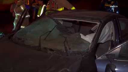 Accidente en la autopista 5 deja a una pareja de adultos mayores herida en San Diego
