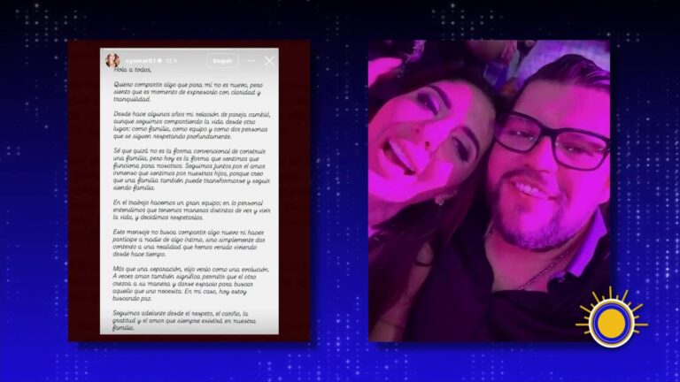 Ruptura de pareja famosa: el gesto de privacidad y respeto que conmueve en redes