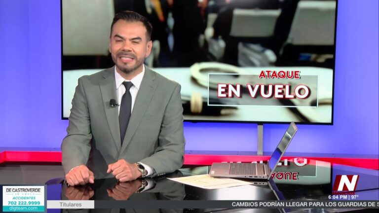 Ataque en vuelo a Las Vegas: pasajero se declara culpable tras agredir con arma casera