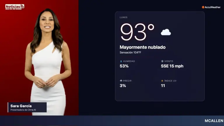 Clima McAllen: pronóstico del tiempo para este lunes 6 de julio
