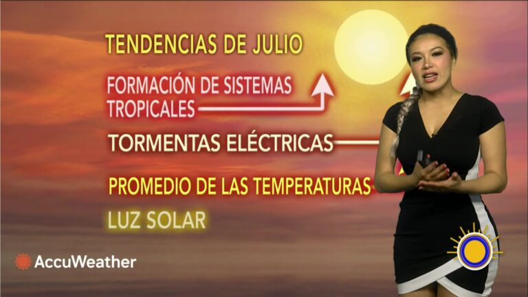 Calor extremo en julio: lluvias, tormentas eléctricas y alertas por la temporada de huracanes