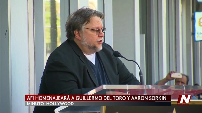 Hollywood honra a Guillermo del Toro y Aaron Sorkin en la ceremonia del AFI