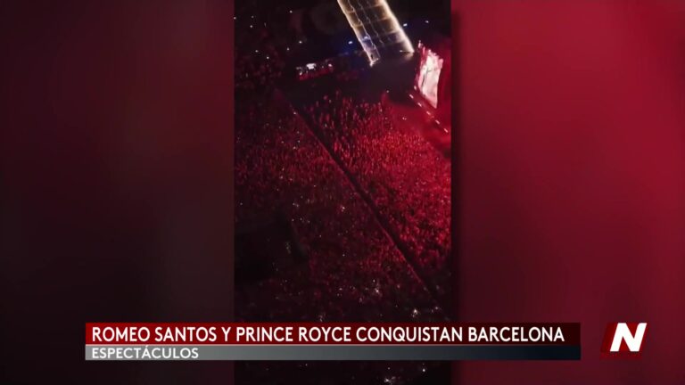 Romeo Santos y Prince Royce arrasan en Barcelona con un concierto de bachata inolvidable