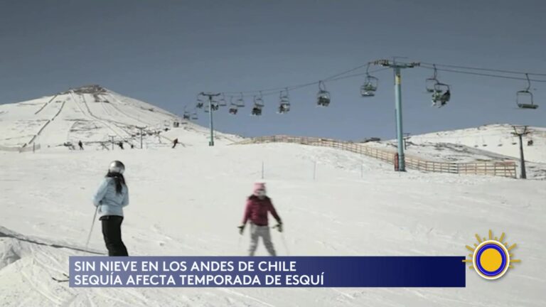 Sequía en Chile golpea al turismo de esquí y obliga a replantear el futuro invernal