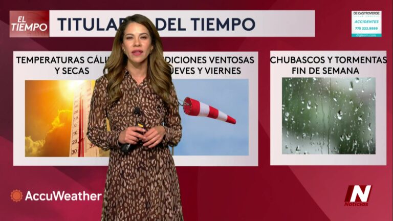 Pronóstico del tiempo en Norte de Nevada: calor, lluvias y vientos marcarán los próximos días