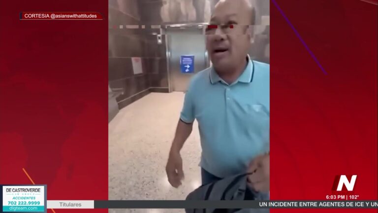 ICE en el aeropuerto de Las Vegas genera alarma por detención de adulto mayor