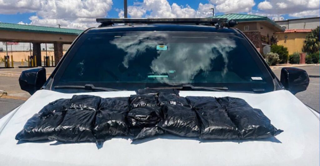 Incautan 156 mil pastillas de fentanilo en El Paso durante una parada de tráfico
