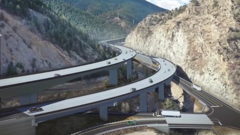 Ampliación de la I-70 avanza a la mitad, según CDOT, entre Evergreen e Idaho Springs