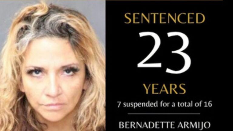 Sentencian a 16 años de prisión a mujer por homicidio de dos hombres en el condado de Bernalillo