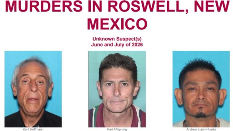 El FBI investiga el hallazgo de tres cuerpos en Roswell