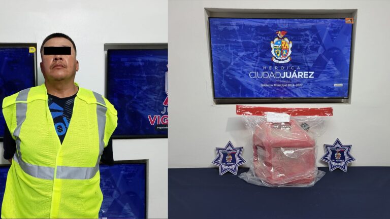 Detienen a hombre en Ciudad Juárez acusado de intentar quemar a su pareja con gasolina