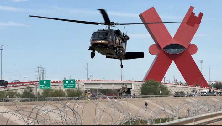 Operativo fronterizo refuerza coordinación entre autoridades de Estados Unidos y México
