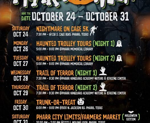 Pharr-O-Ween reunirá actividades de Halloween durante una semana